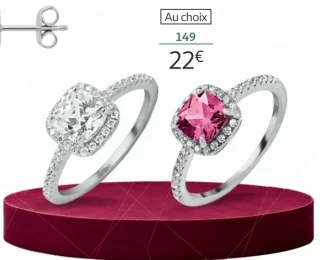 Bague argent et oxydes de zirconium 149 La Vie en Or