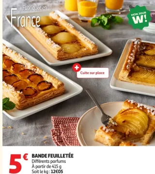 BANDE FEUILLETÉE