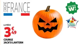 Courge Jack'O Lantern