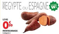 Patates douces