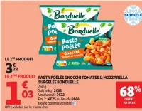 Pasta Poêlée Gnocchi Tomates & Mozzarella surgelée Bonduelle