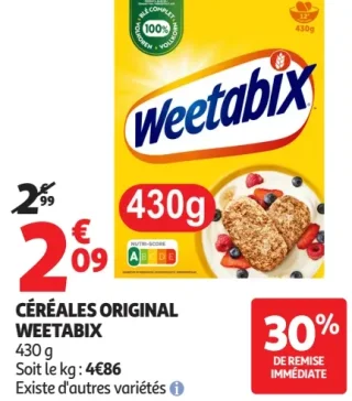 Céréales Original Weetabix