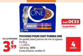Pochons pour chat Purina ONE