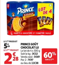 Prince Goût Chocolat LU