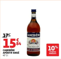 Canebière Apéritif Anisé 45° 1 l