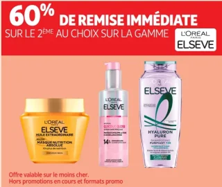Gamme de soins capillaires L'Oréal Elseve