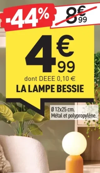 La lampe Bessie Atmosphera