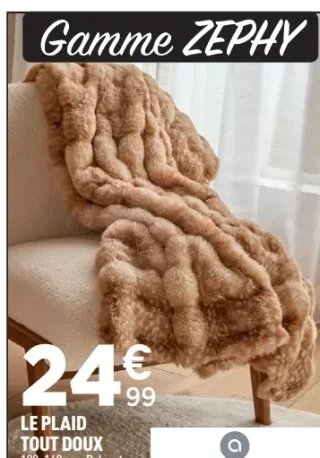 Plaid Tout Doux Atmosphera