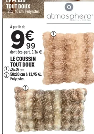 Coussin Tout Doux Atmosphera