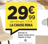 Chaise Roka Atmosphera