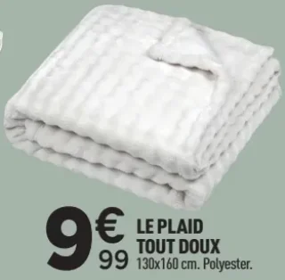 Le plaid tout doux Gamme Warmy