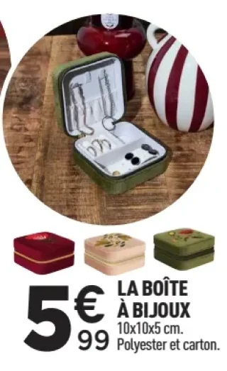 La boîte à bijoux