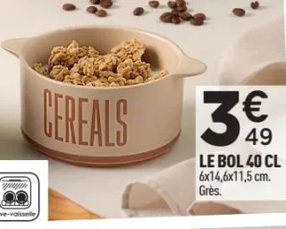 Le bol 40 cl