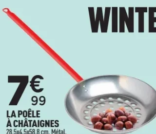 La poêle à châtaignes
