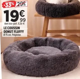 Le coussin donut Fluffy Ø 75 cm