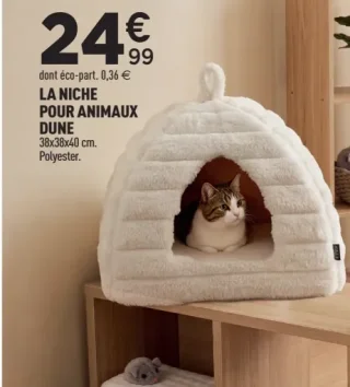 La niche pour animaux Dune