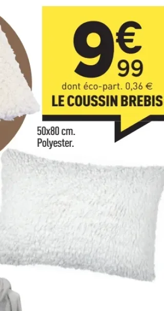 Coussin Brebis 50x80 cm