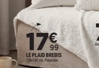 Plaid Brebis 130x160 cm
