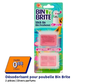 Désodorisant pour poubelle Bin Brite