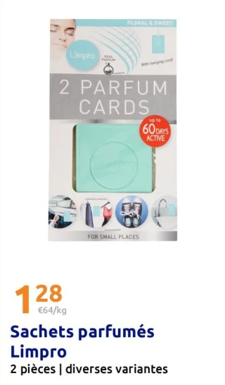 Sachets parfumés Limpro