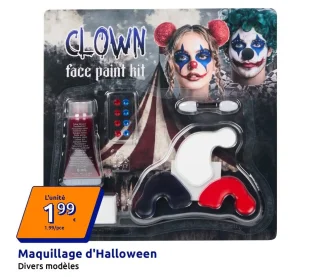 Maquillage d'Halloween