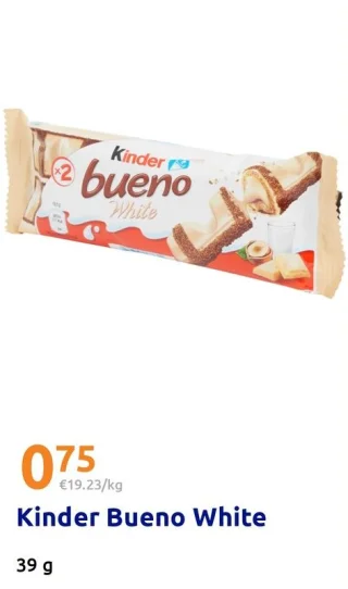 Kinder Bueno White