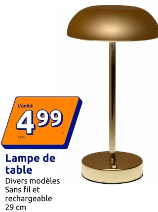Lampe de table