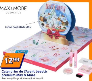 Calendrier de l'Avent beauté premium Max & More