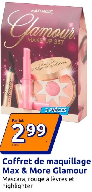 Coffret de maquillage Max & More Glamour