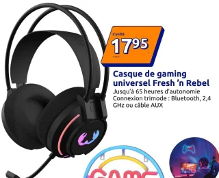 Casque de gaming universel Fresh 'n Rebel