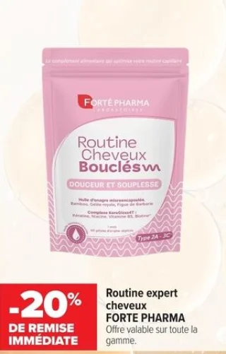 Routine expert cheveux FORTÉ PHARMA