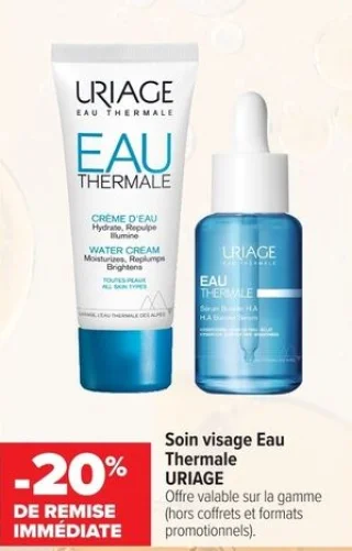 Soin visage Eau Thermale URIAGE