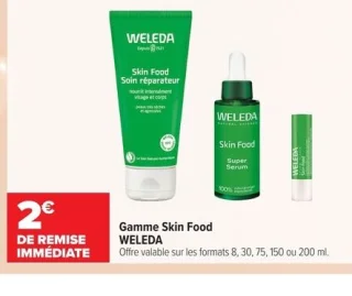 Gamme Skin Food WELEDA