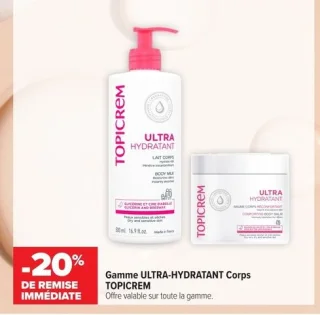 Gamme Ultra-Hydratant Corps Topicrem