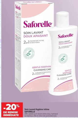 Soin Lavant Hygiène intime Saforelle