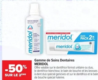 Gamme de Soins Dentaires MERIDOL