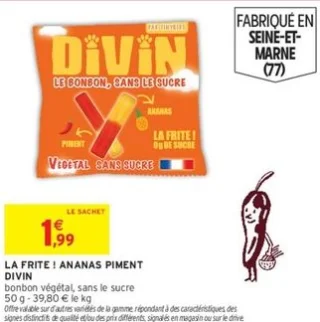 LA FRITE ! ANANAS PIMENT DIVIN