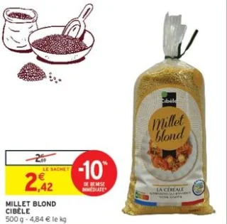 MILLET BLOND CIBÈLE