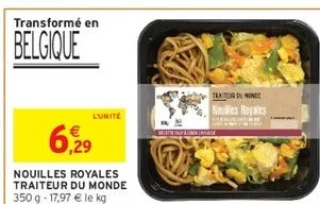 Nouilles royales Traiteur du Monde