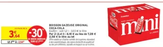 Boisson gazeuse original Coca-Cola