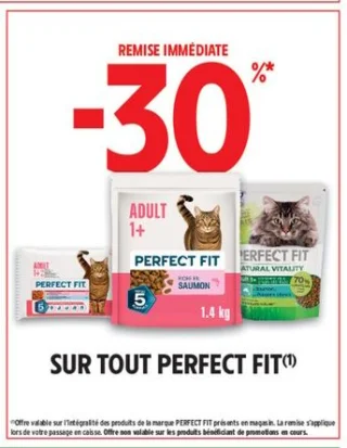 Alimentation pour animaux Perfect Fit - Sur toute la gamme