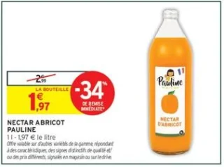 Nectar abricot Pauline
