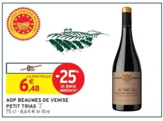 AOP Beaumes de Venise Petit Trias