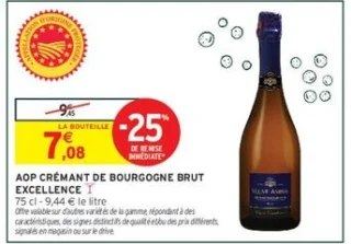 AOP Crémant de Bourgogne Brut Excellence Veuve Ambal