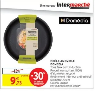 Poêle amovible Domédia 20 cm