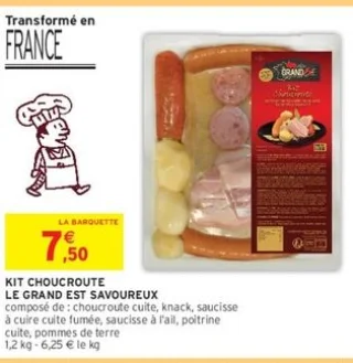 KIT CHOUCROUTE LE GRAND EST SAVOUREUX