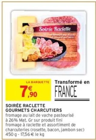 Soirée Raclette Gourmets Charcutiers