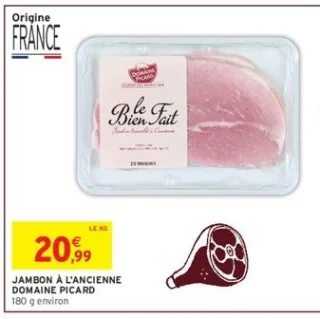 Jambon à l'Ancienne Domaine Picard
