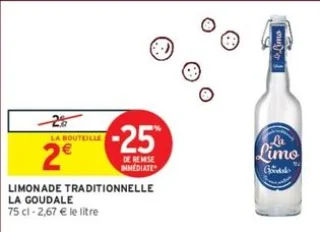 Limonade traditionnelle La Limo La Goudale