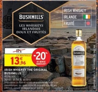 Irish Whiskey The Original Bushmills